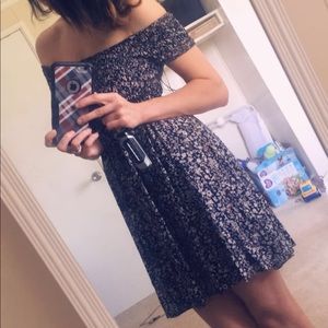 Floral mini dress